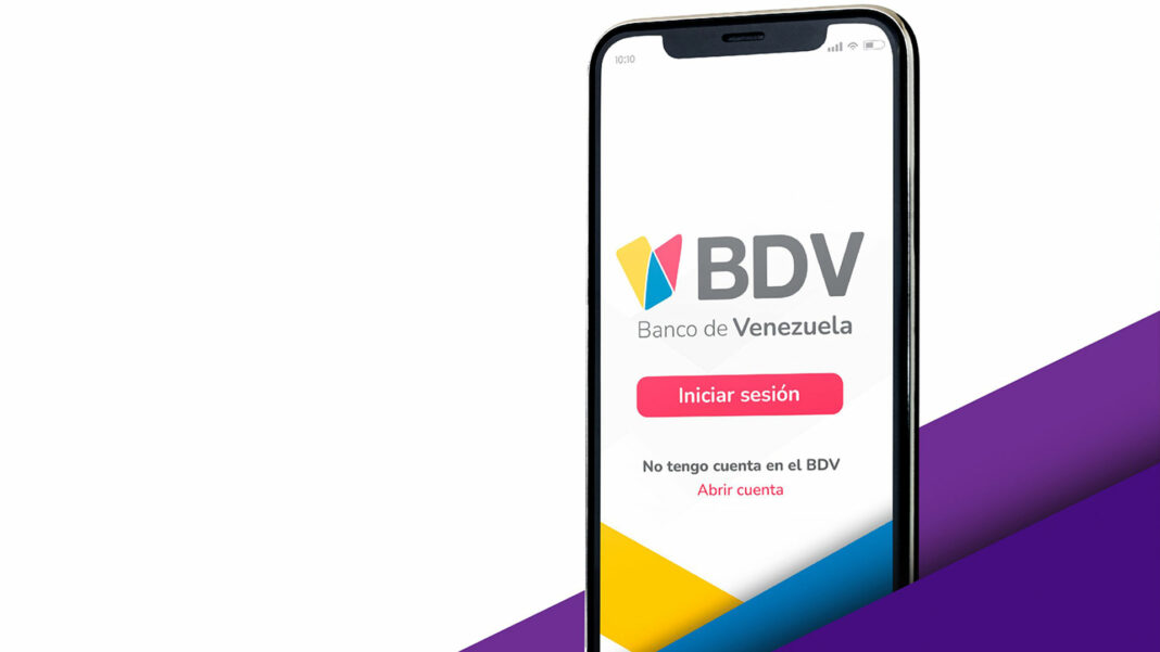 aplicación BDVapp Banco de Venezuela
