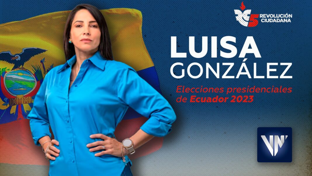 Luisa González mujer presidenta Ecuador