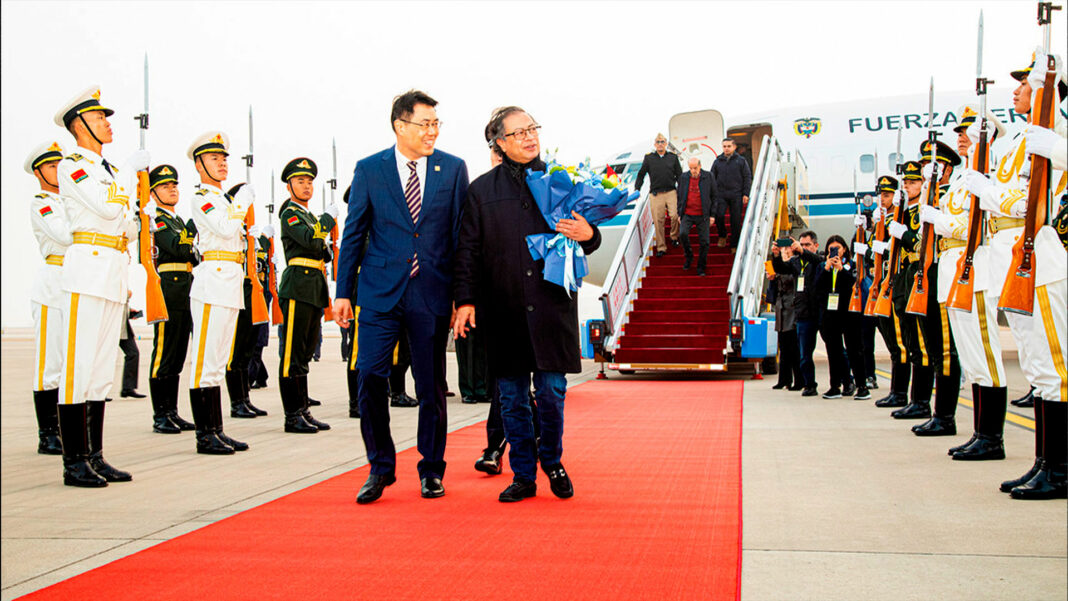 Presidente Gustavo Petro China