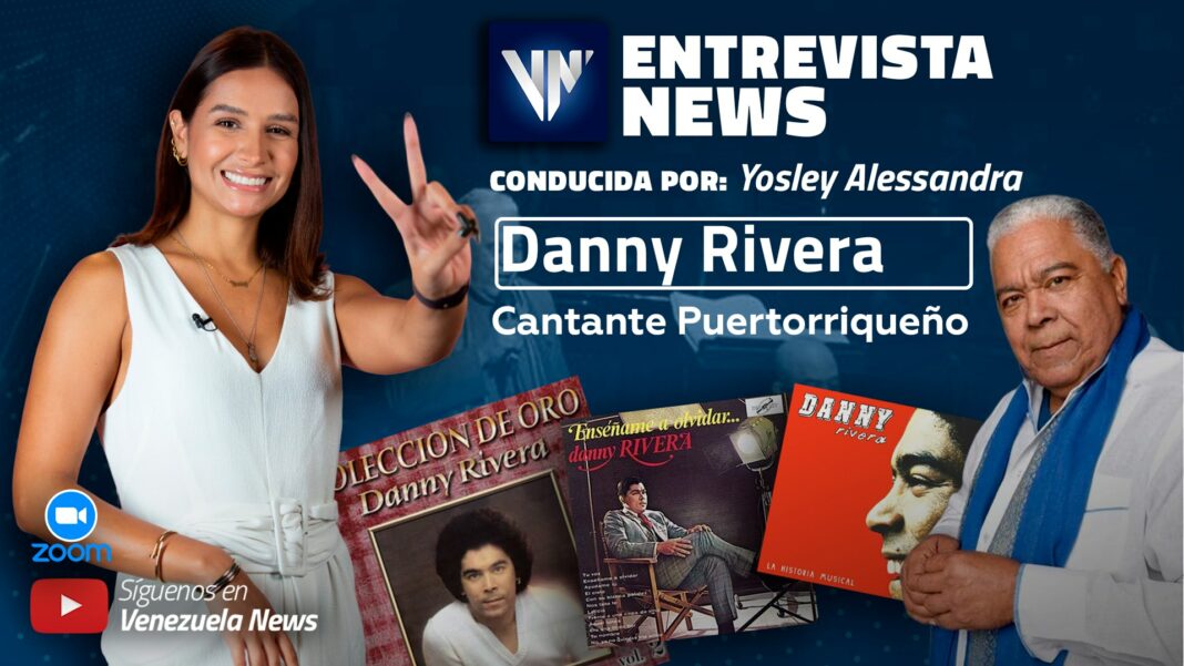 Danny Rivera entrevista concierto en Caracas