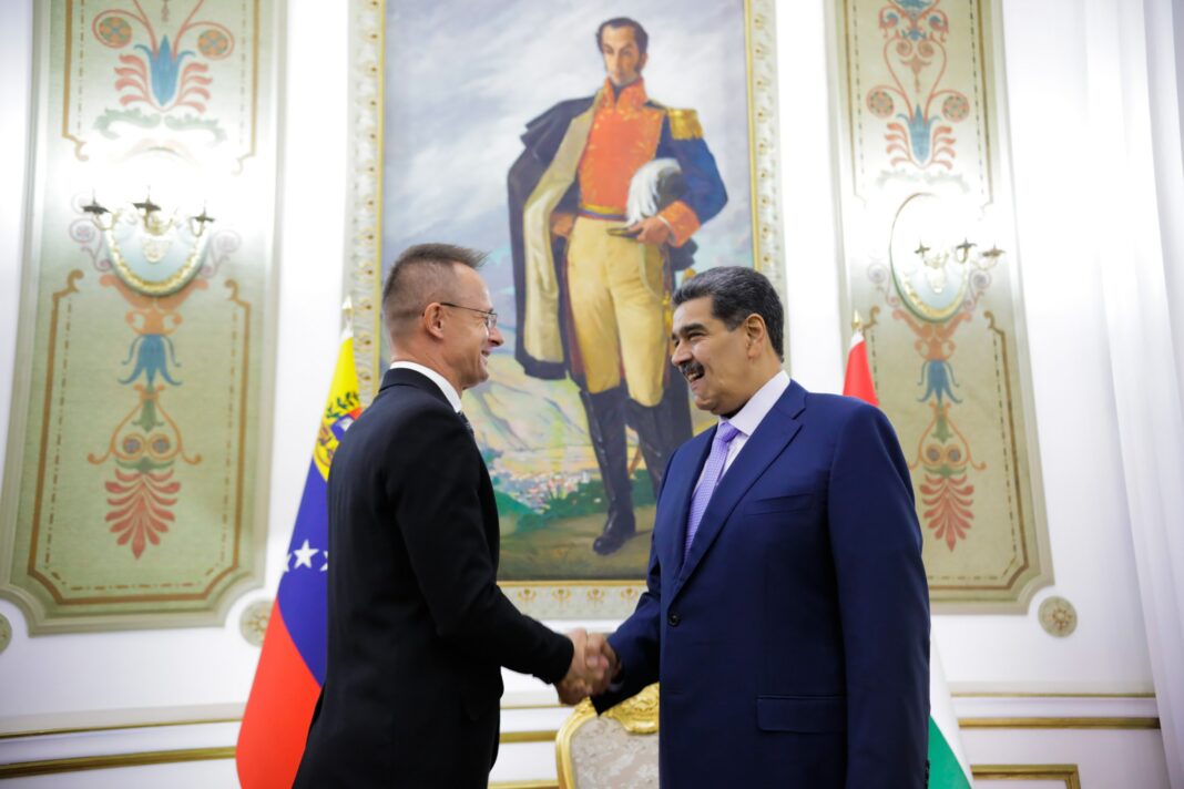 Maduro encuentro Ministro Hungría
