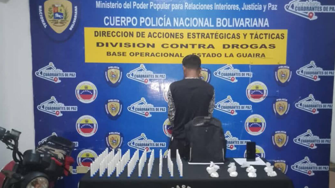 cocaína en La Guaira