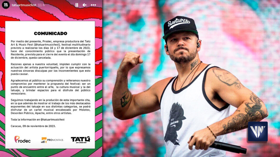 Residente Tatú Art & Music en Caracas
