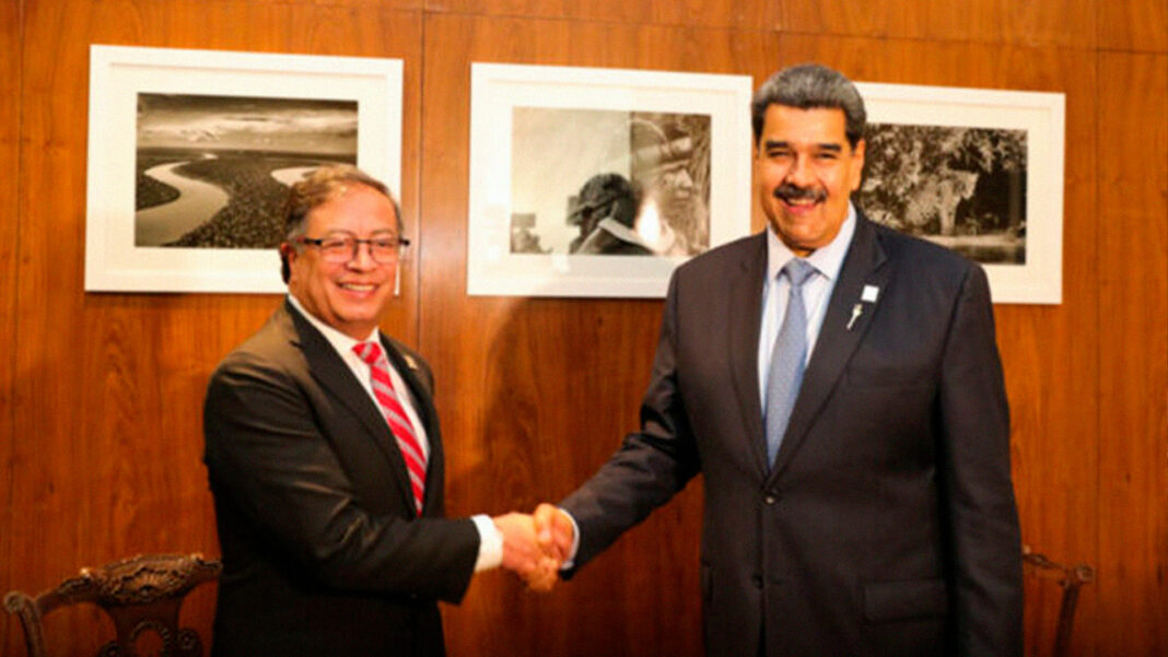 Maduro Petro reunión