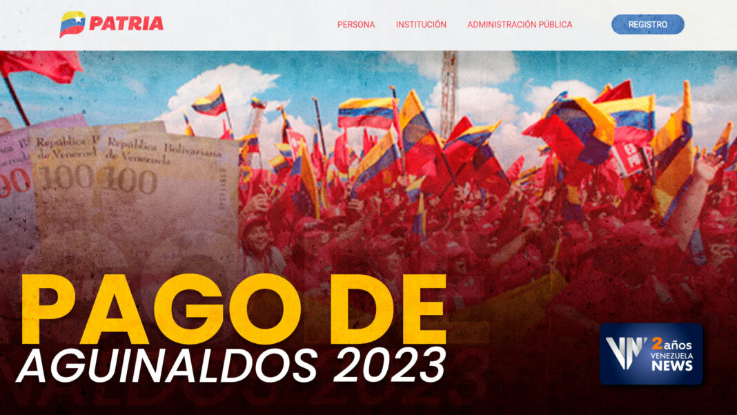 Pago aguinaldos 2023