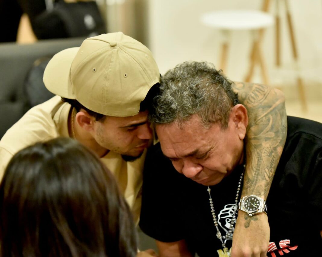 Luis Díaz reencuentro Padre