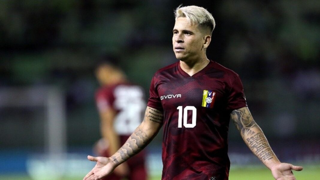 Yeferson Soteldo edema Vinotinto