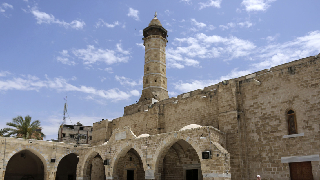 mezquita Omari Gaza Israel