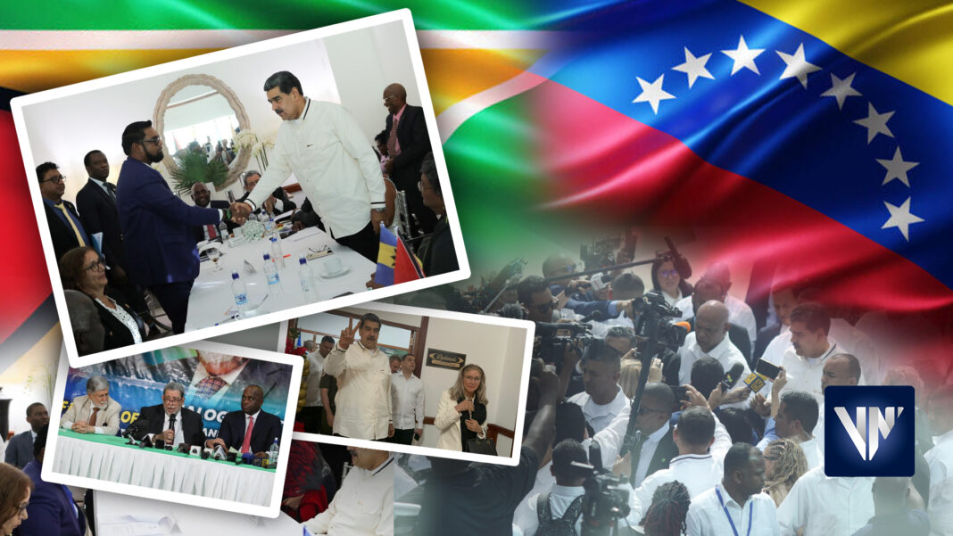 Venezuela Guyana Reunión Presidentes