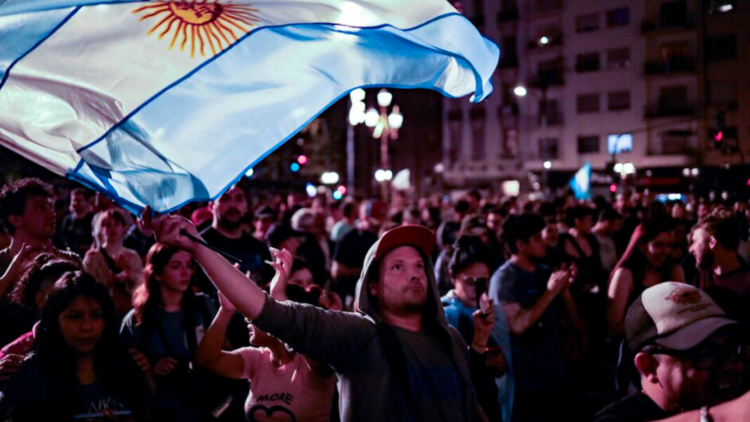 Argentina protesta masiva Milei