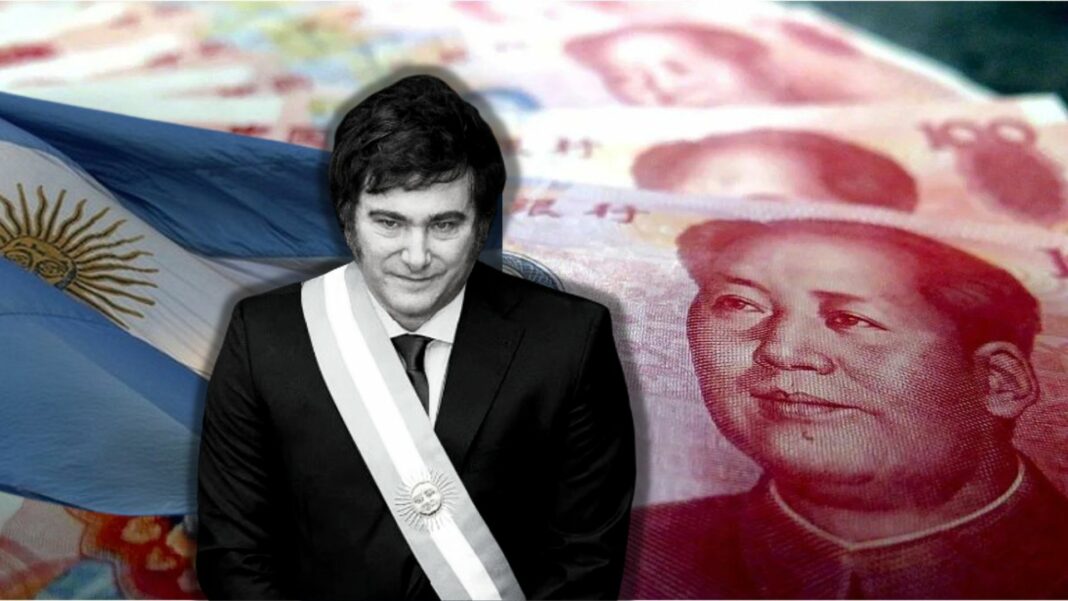 Milei pide dinero a China