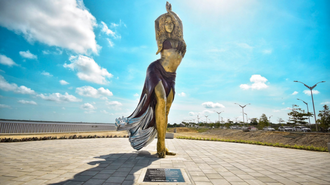 Shakira estatua Barranquilla