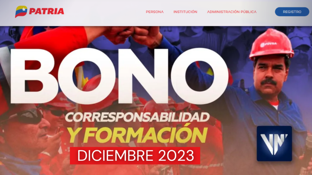 Bono Corresponsabilidad y Formación diciembre