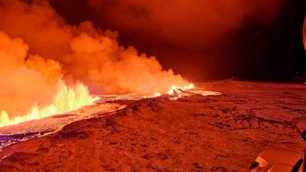 Islandia volcán erupción Grindavík