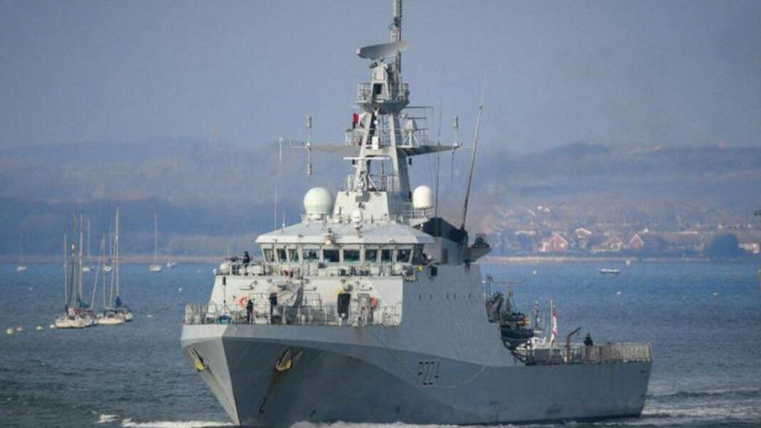 Reino Unido buque guerra Guyana