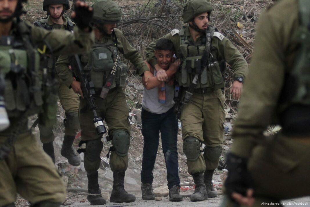 niños palestinos tribunales militares Israel