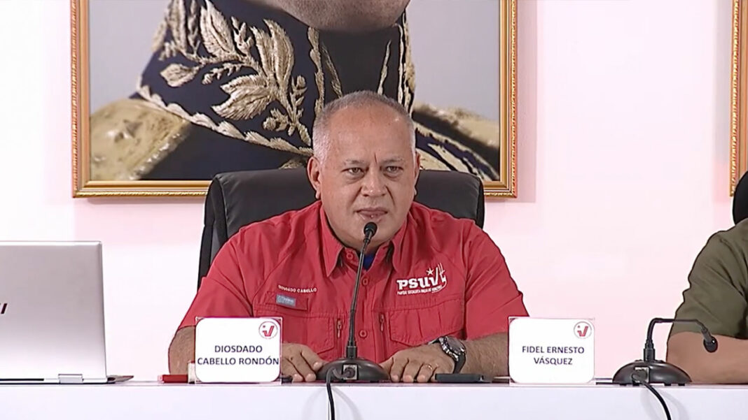 Diosdado Cabello Psuv guardia