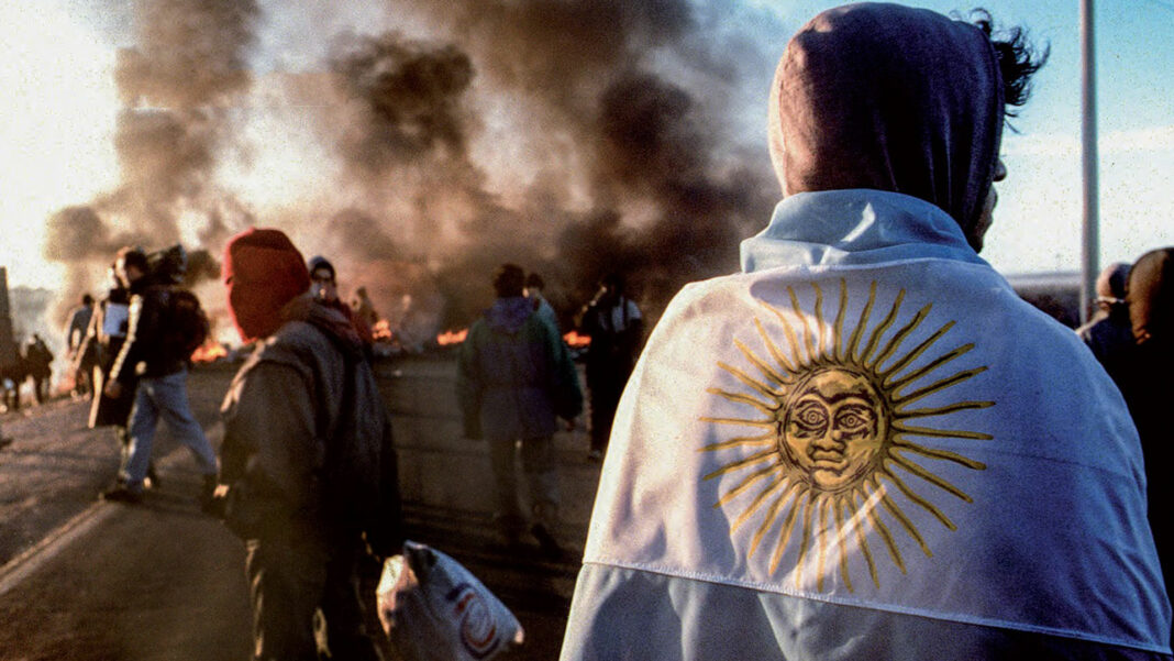 Policía Argentina protestas Milei