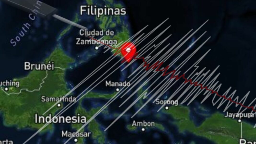 fuertes sismos Indonesia Filipinas