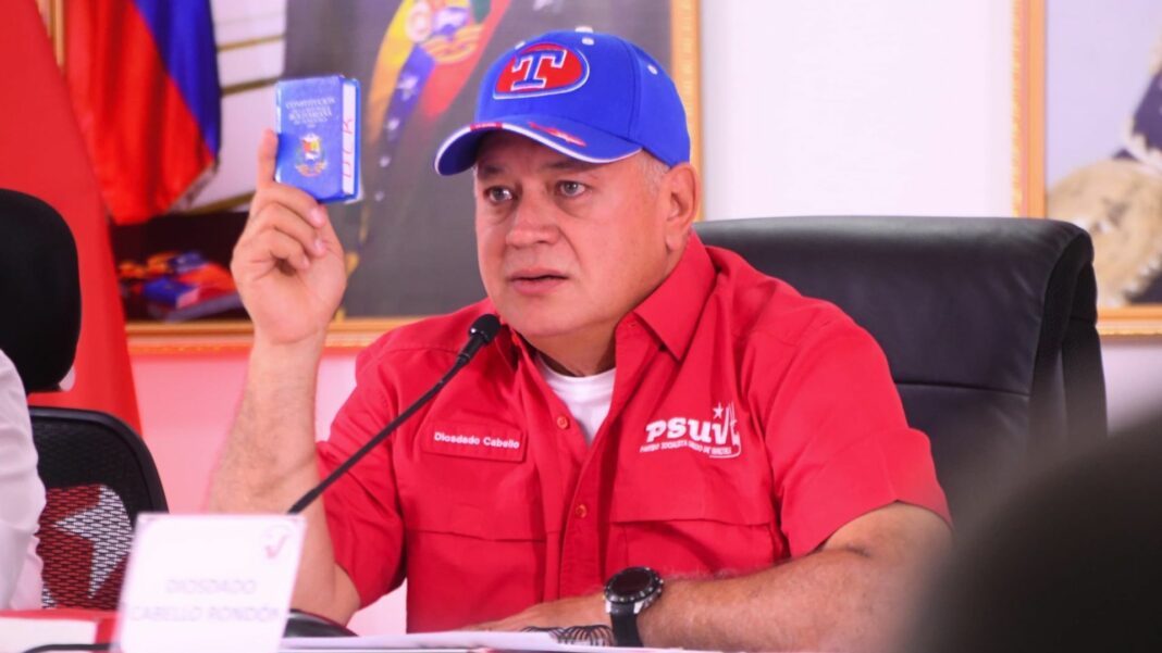 Diosdado Cabello inhabiltación