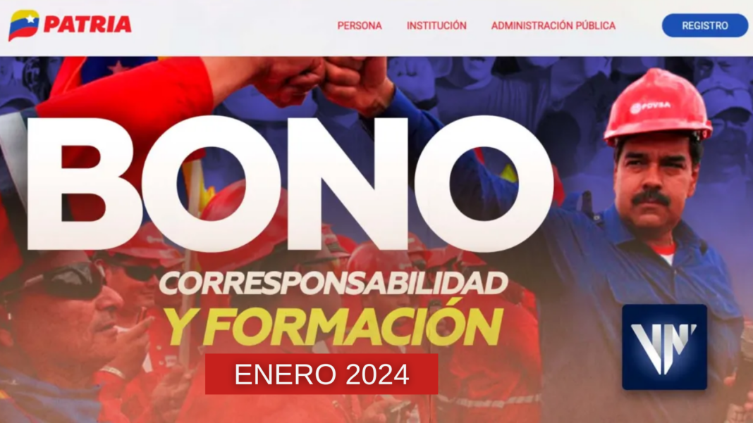 Bono Corresponsabilidad y Formación enero