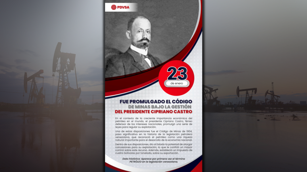Código de Minas Venezuela 1904