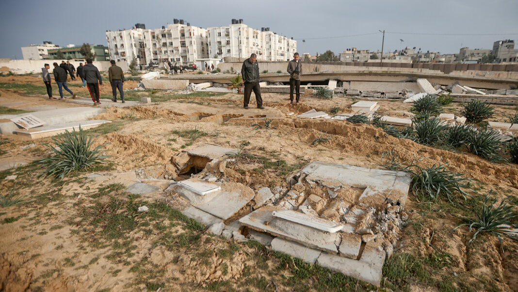 Israel Profanación Cementerios Gaza