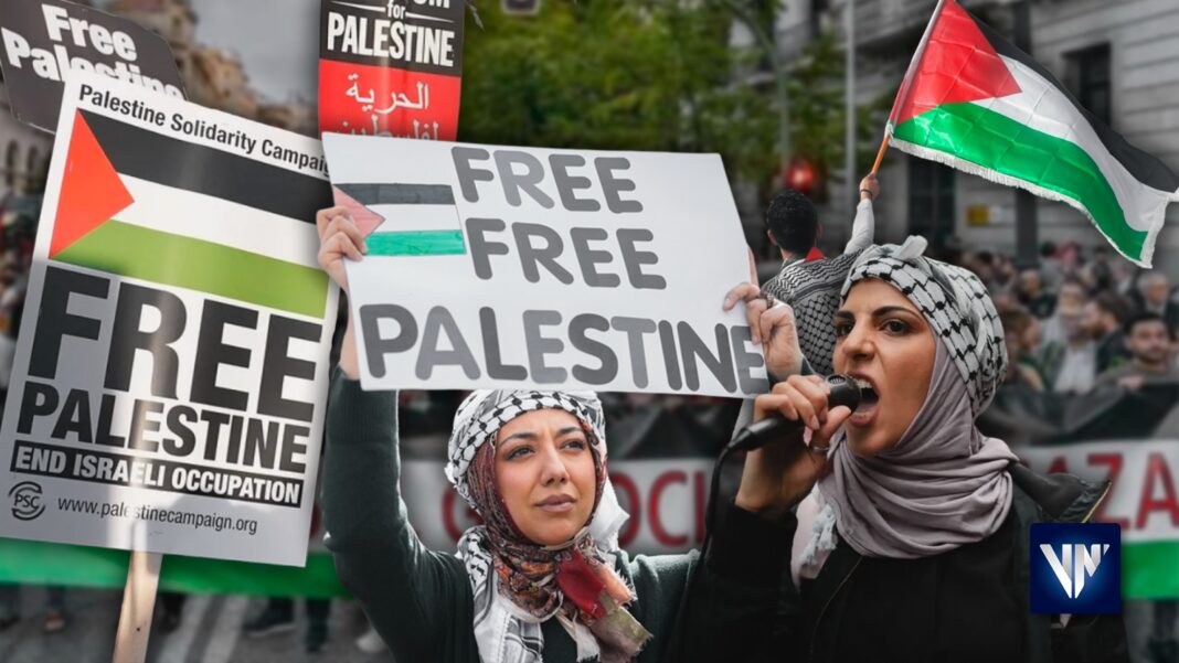 manifestaciones genocidio gaza israel