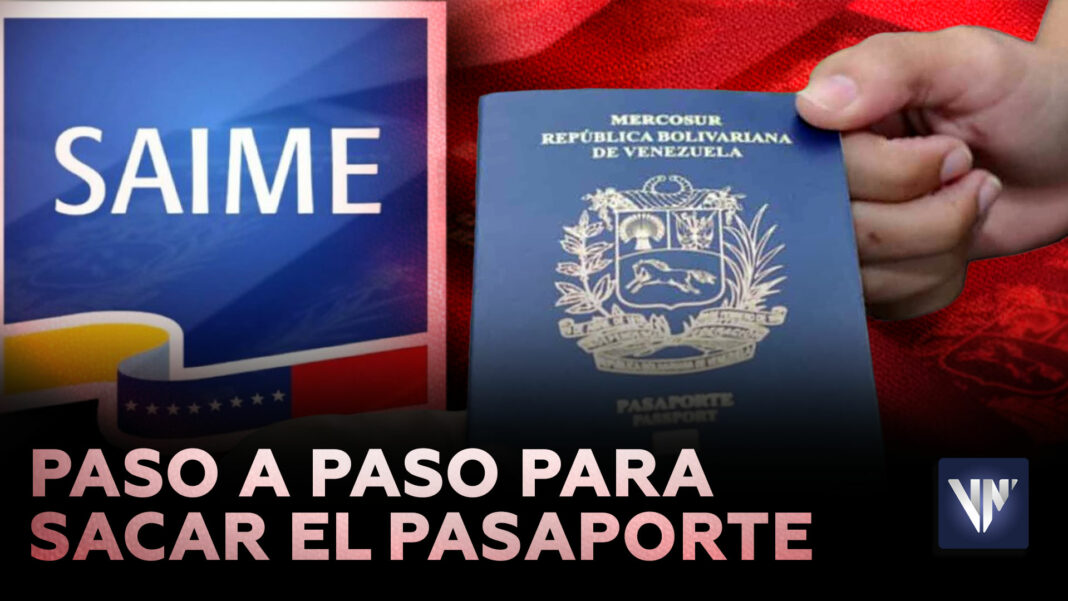 Pasos Solicitud Pasaporte SAIME