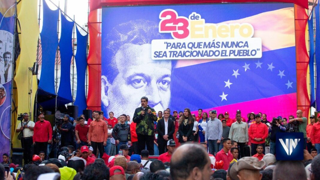 maduro marcha 23 de enero chavismo