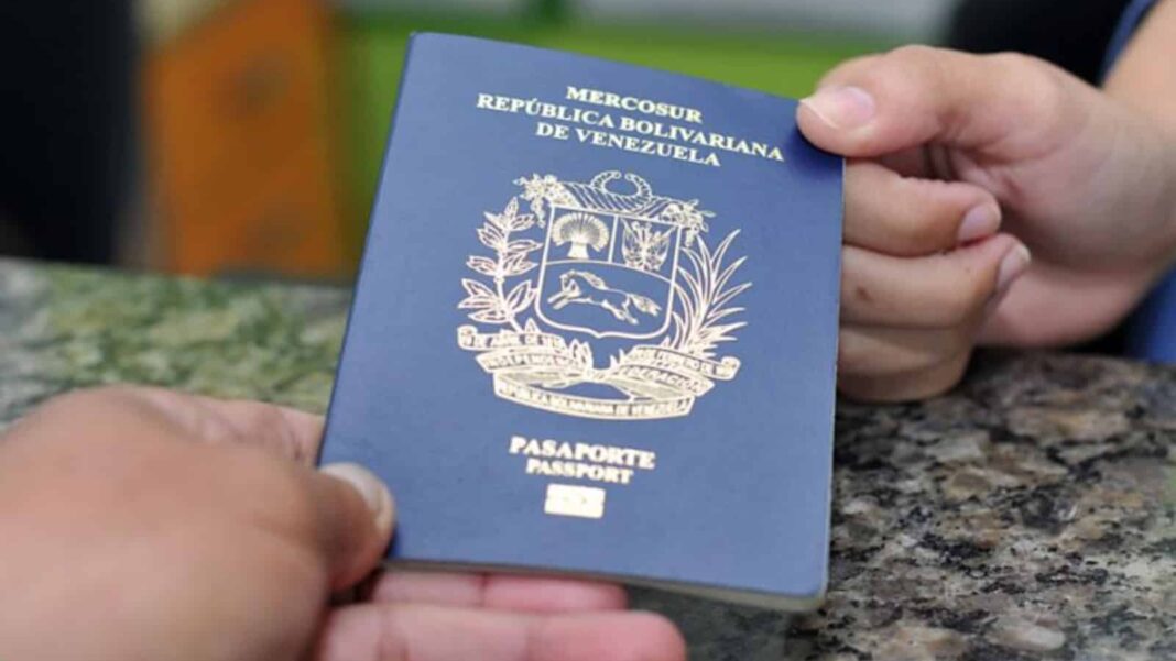 Tramitar pasaporte venezolano saime