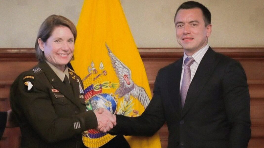 Ecuador acuerdo seguridad EEUU