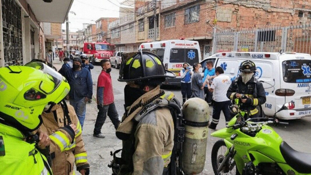 Explosión fábrica de tamales Bogotá