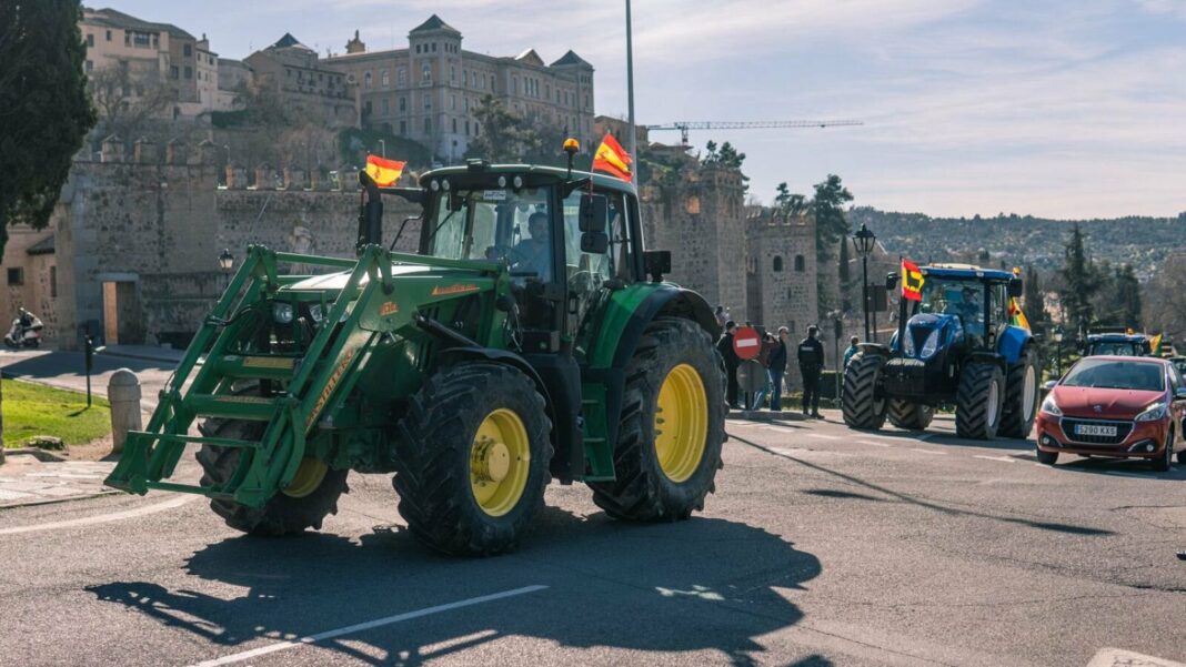 Agricultores Madrid protesta