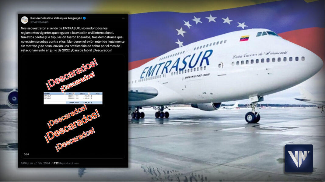 Avión EMTRASUR Argentina Secuestro