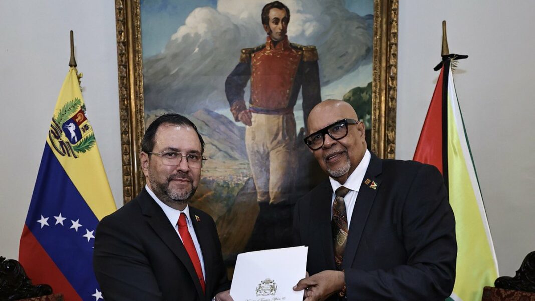 Embajador Guyana Venezuela Canciller