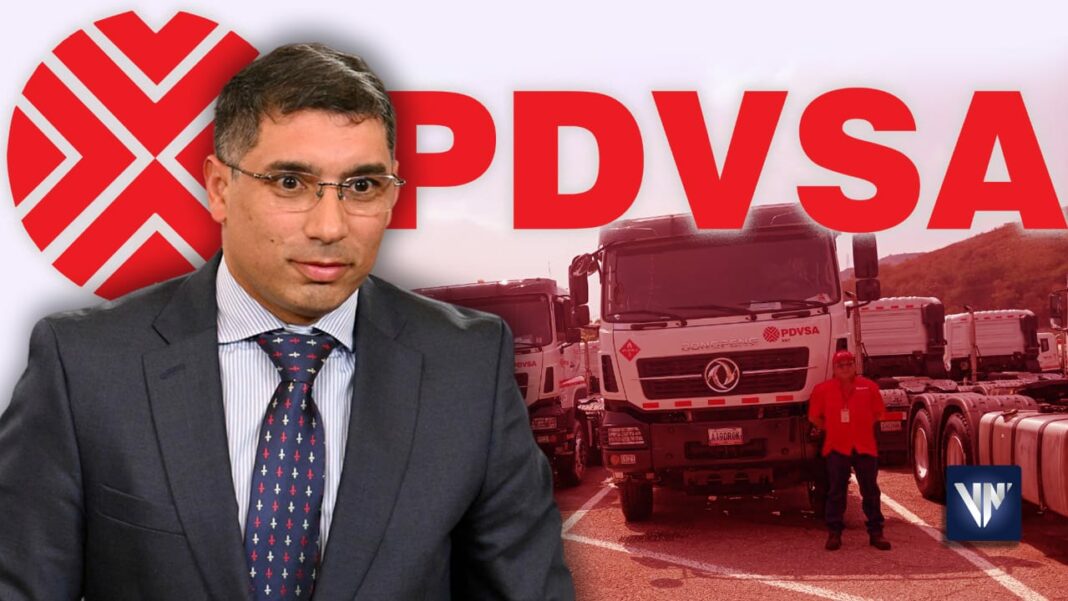 Ministro Petróleo PDVSA unidades tractoras