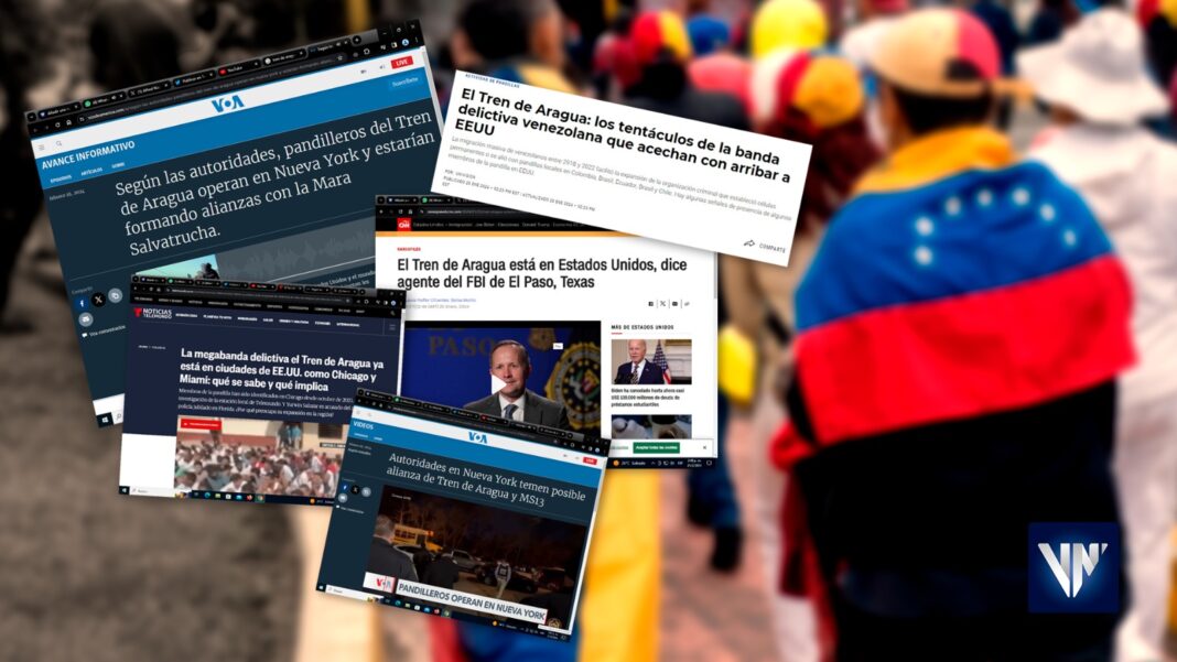 campaña mediática EEUU migrantes venezolanos