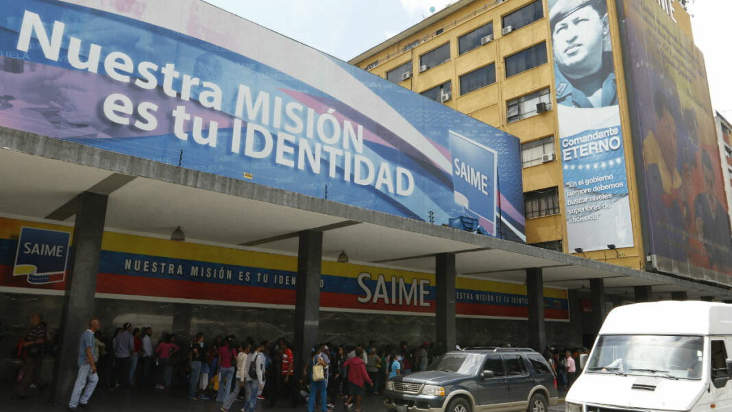 estado civil cédula SAIME