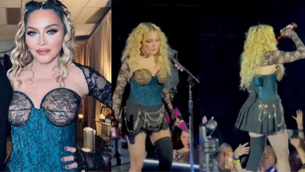 Madonna escupe público polémica