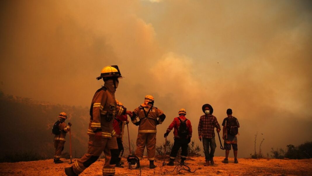 Fallecidos incendios Chile