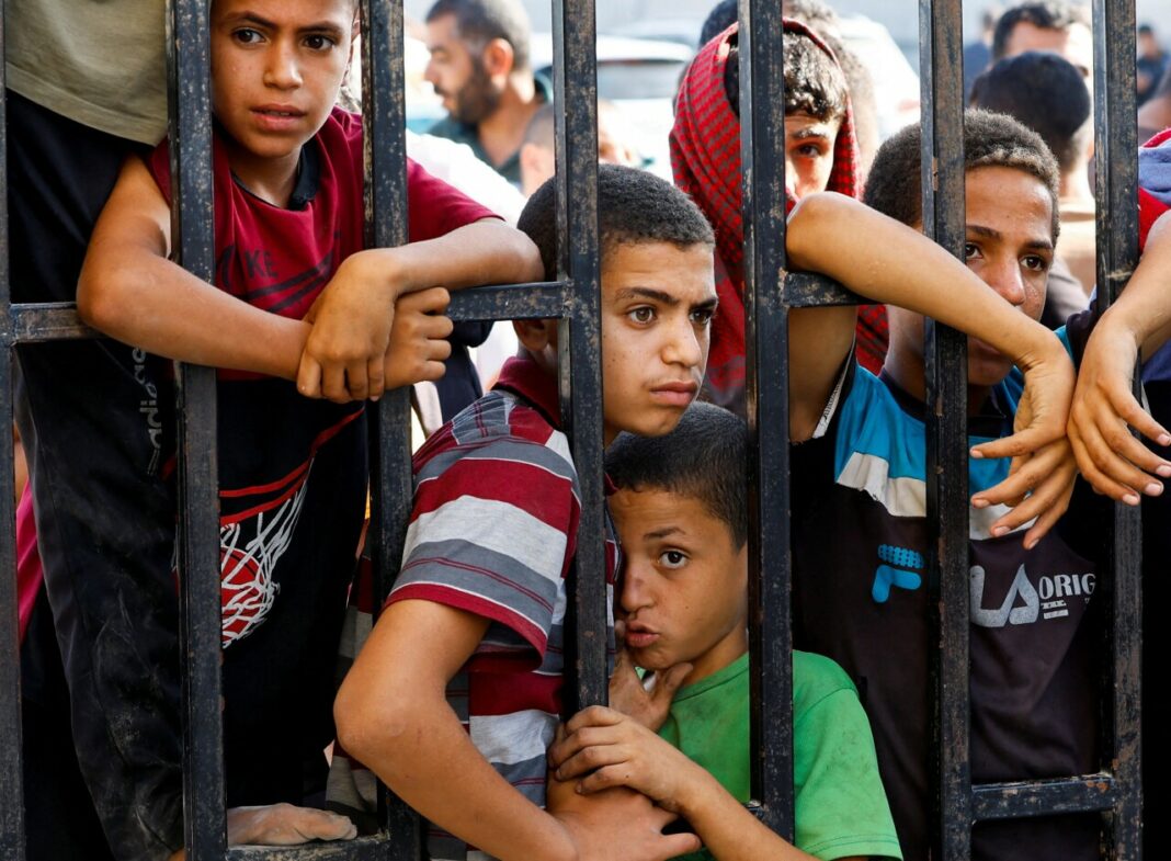 asedio israelí niños gaza