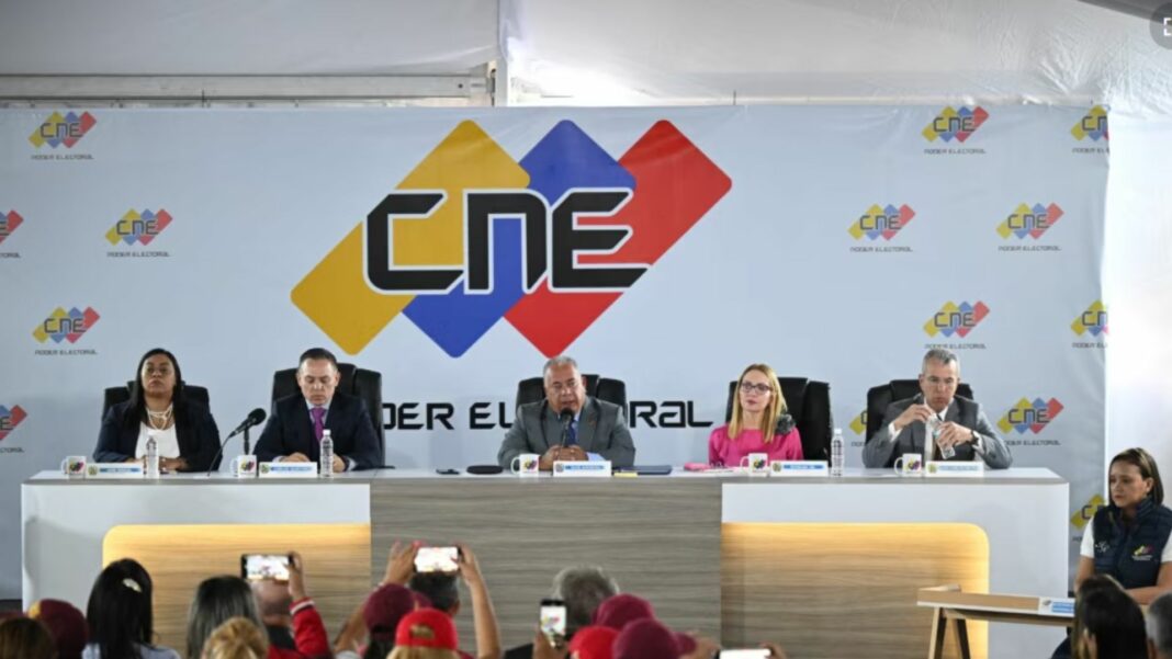 CNE candidatos elecciones presidenciales