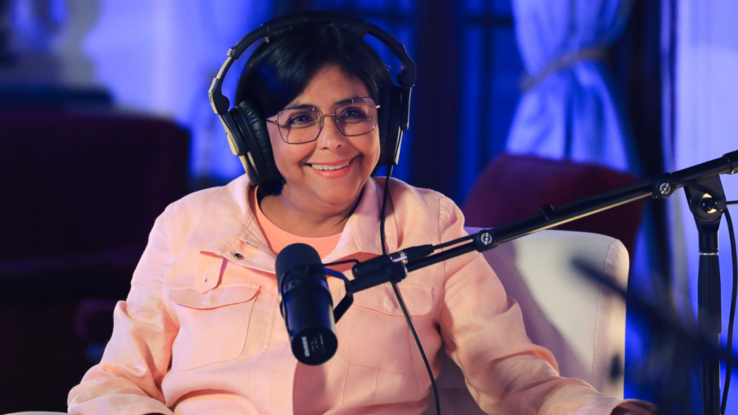 vicepresidenta Delcy Rodríguez podcast