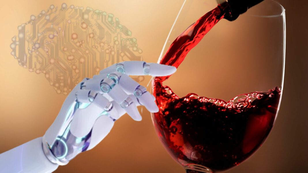 vino creado IA
