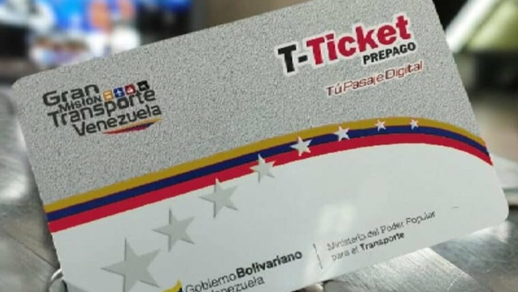 Metro Caracas nuevos lectores pago