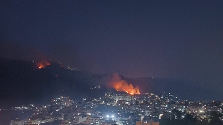 incendio Waraira Repano lunes