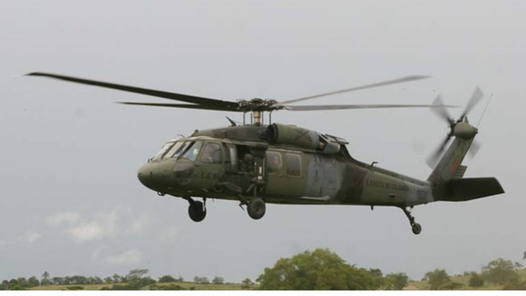 helicóptero Ejército Colombia