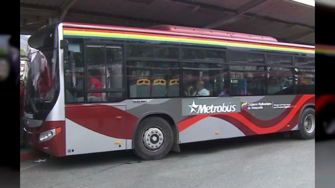 Rutas Metrobús Metro Caracas