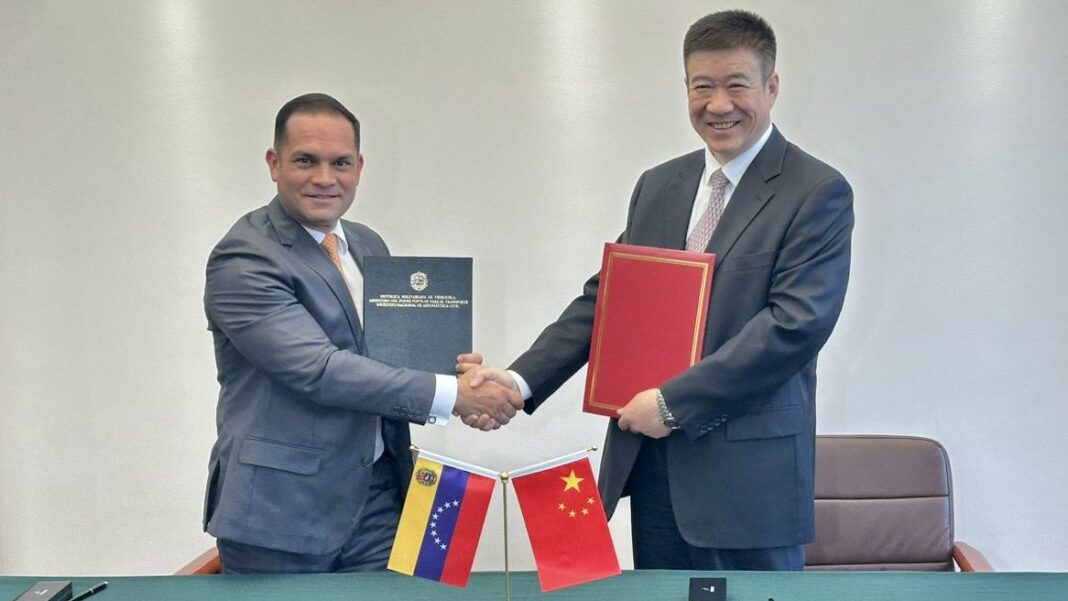 Venezuela China vuelos COMERCIALES